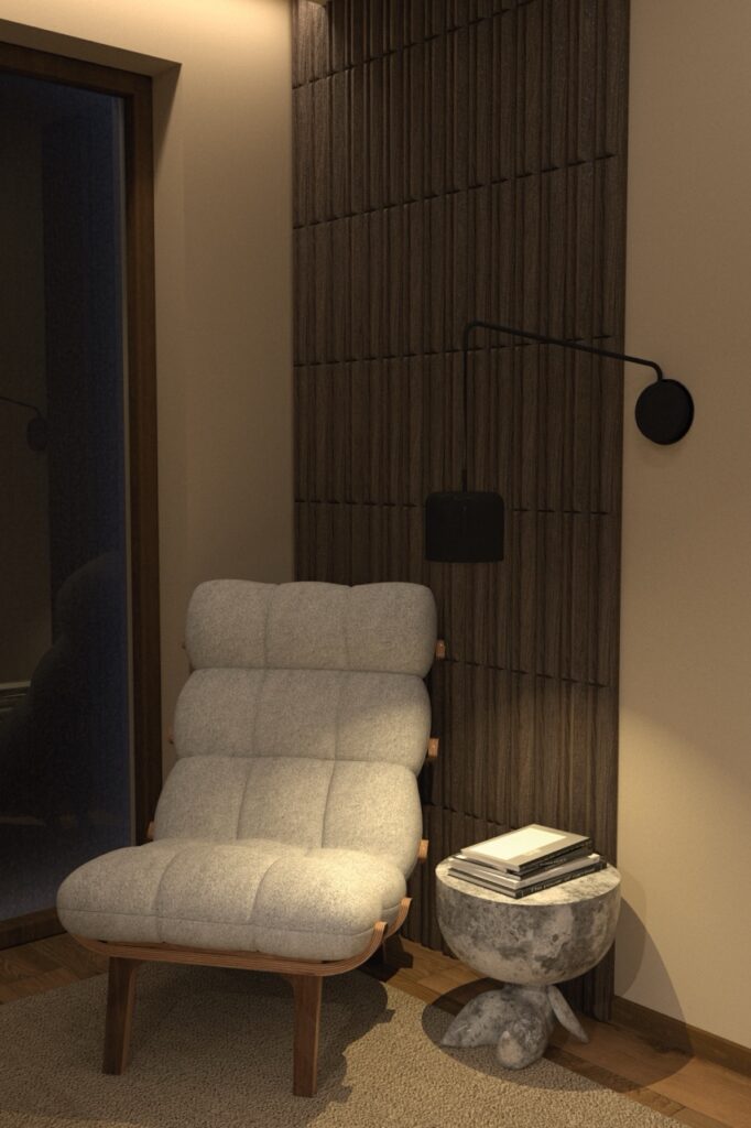 Sypialnia w mieszkaniu