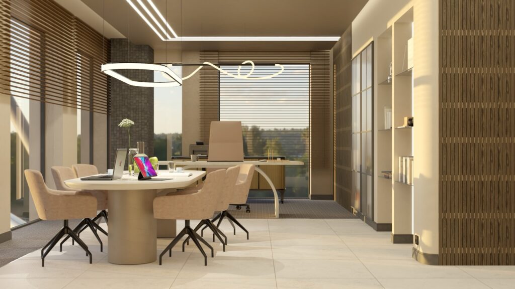 Gabinet z częścią konferencyjną