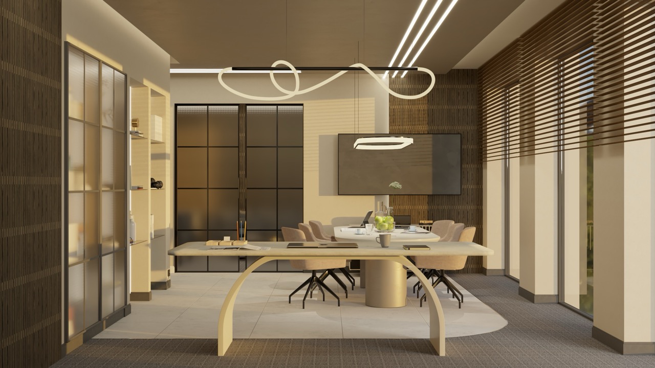 Gabinet z częścią konferencyjną