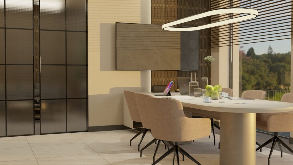 Gabinet z częścią konferencyjną