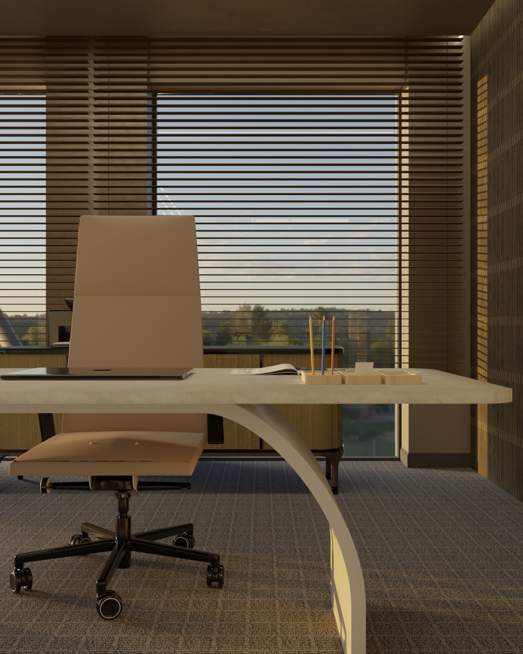 Gabinet z częścią konferencyjną