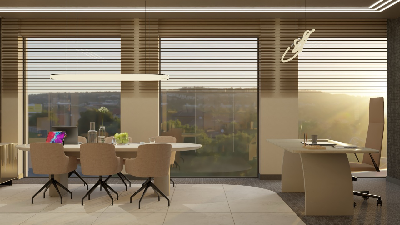 Gabinet z częścią konferencyjną