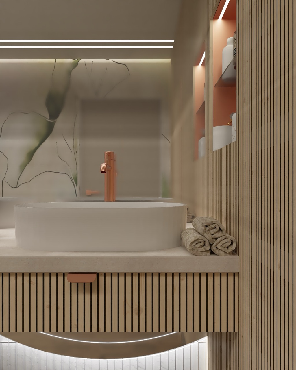 Łazienka w domu jednorodzinnym