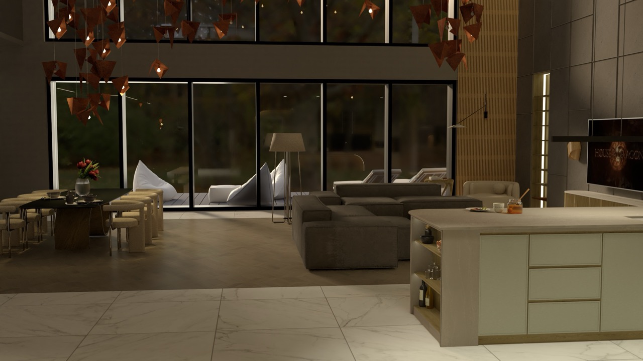 Przestrzeń dzienna rezydencji