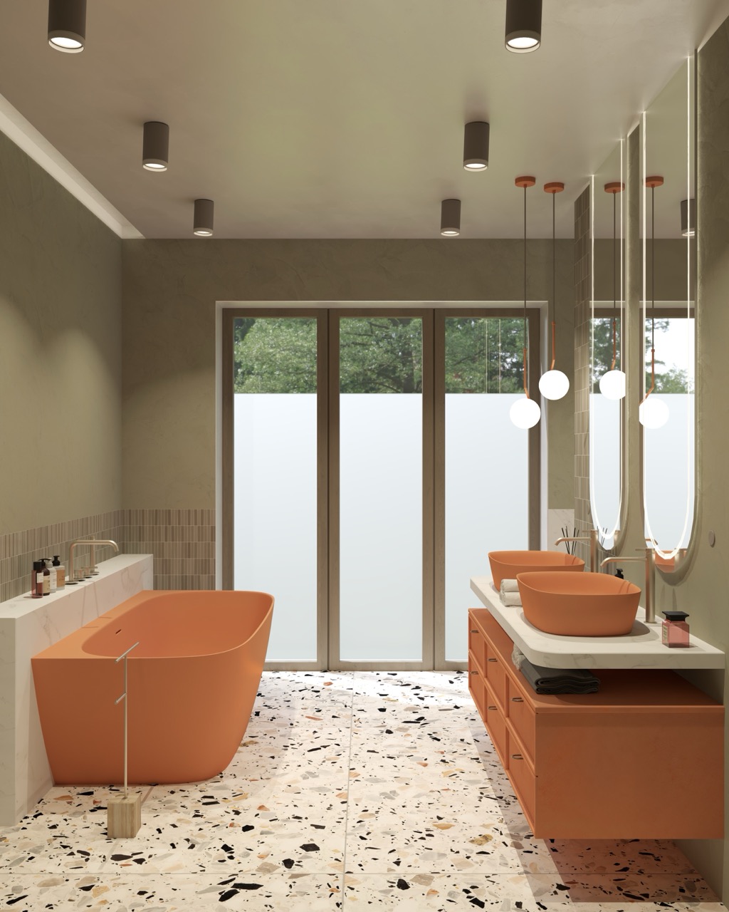 Łazienka w kolorowej odsłonie