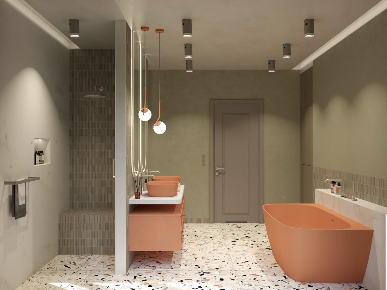 Łazienka w kolorowej odsłonie