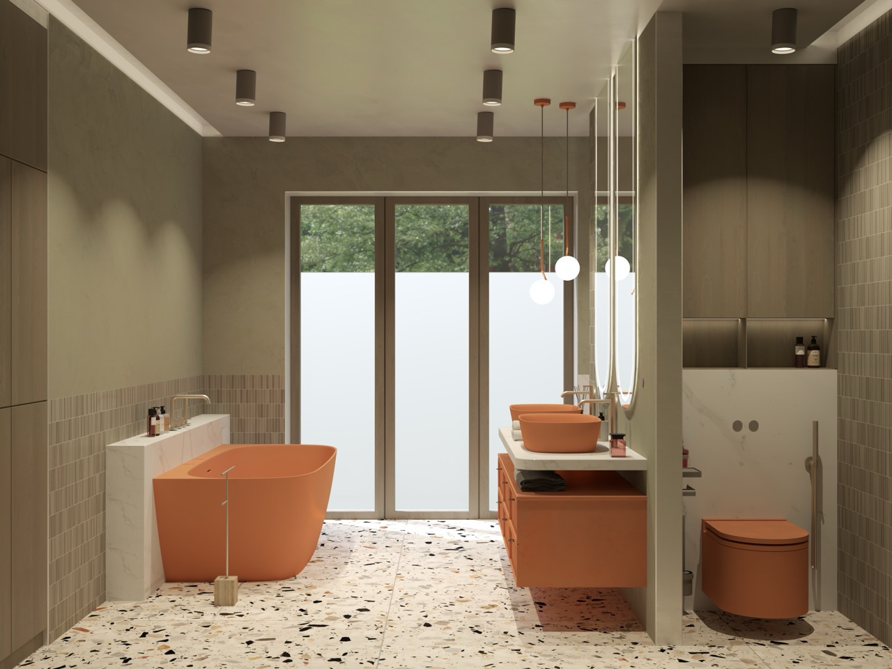 Łazienka w kolorowej odsłonie