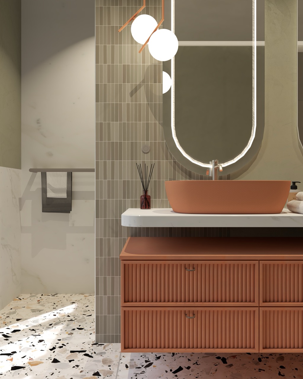 Łazienka w kolorowej odsłonie