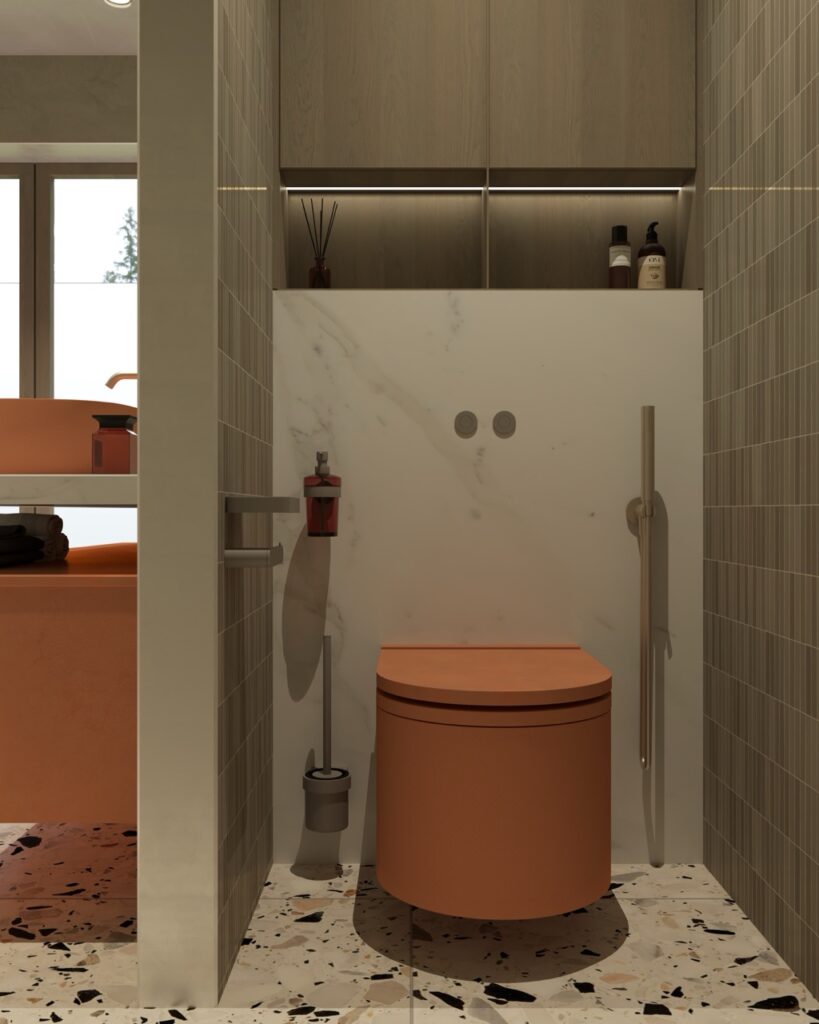 Łazienka w kolorowej odsłonie